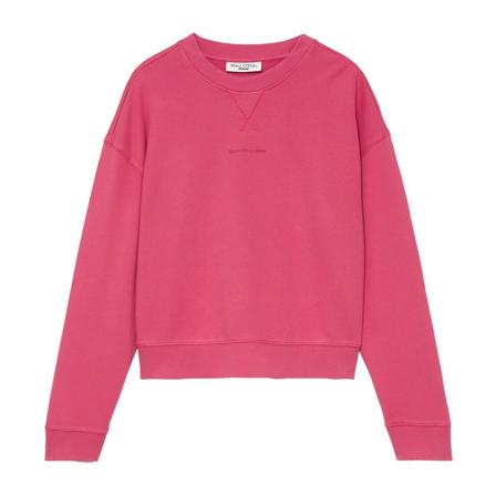Marc O'Polo, O-shaped relaxed sweatshirt Różowy, Kobieta, Rozmiar: M