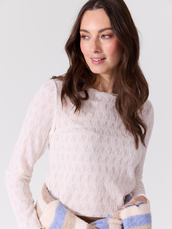 MATCH - Julia topp - Va Vite - Str. XXL - Dame - Gensere & Cardigans - Hvit - 90% nylon - resirkulert og 10% elastan