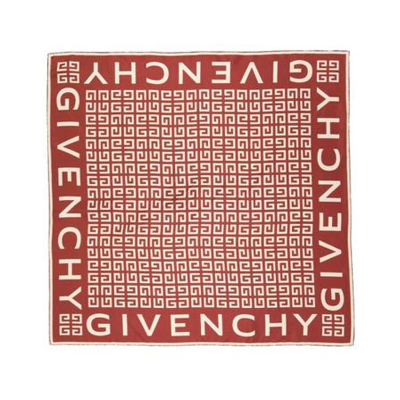 Givenchy, Silky Scarves Czerwony, unisex, Rozmiar: ONE Size