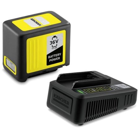 KARCHER Power 36V / 5 Ah batterisats + snabbladdare
