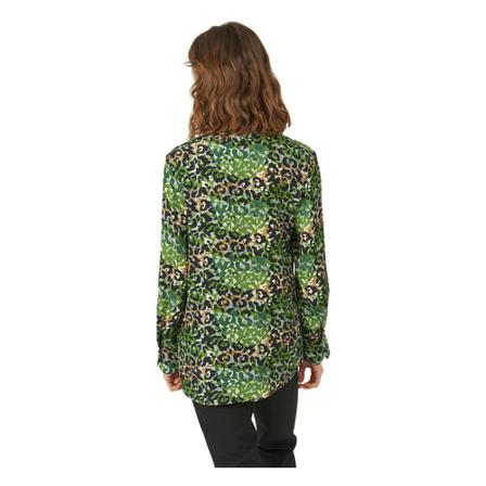 Elton Barri Bluse Grøn, Dame