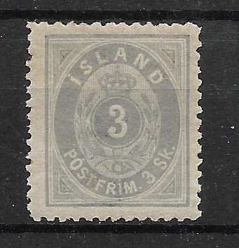 Island 1873 - AFA 5 - Ubrugt