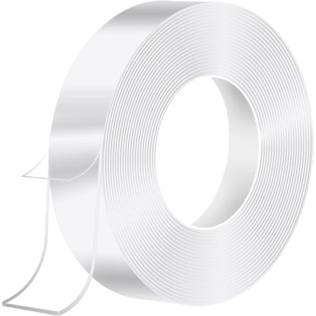 3M Nano Tejp Dubbelhäftande Tejp, Transparent Spårlös Extra Stark Matttejp, Högtemperatur Vattentäta Självhäftande Tejper Inga Spikar eller Skruvar