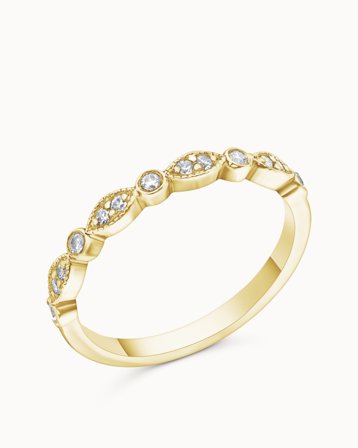 Alliancering Ester 18K Gultguld - Forlovelsesringe & Vielsesringe hos Vanbruun