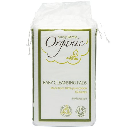 NatureSource Store Vatrondeller Baby Pads Øko. Bomuld 60 stk., Skincare, Vat & Vatpinde, Vatrondeller