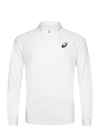 Asics Match Ls 1/2 Zip Top - White - L