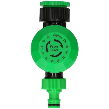 Tidtaker for automatisk vanning av hagen