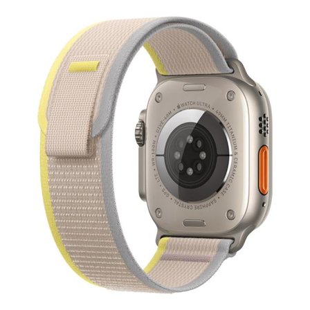 Beige Trail-armband kompatibel med Apple Watch Ultra 4