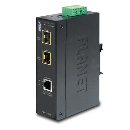 Planet IGT-1205AT - fibermedieomformer - 10Mb LAN, 100Mb LAN, GigE