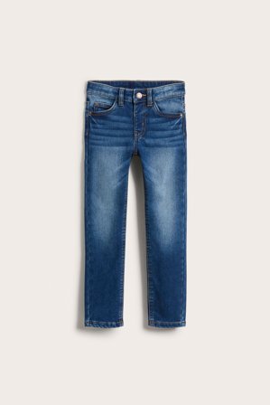 Kappahl | Slim jeans jogger denim x-slim Tumma denim 128 | Tumma denim