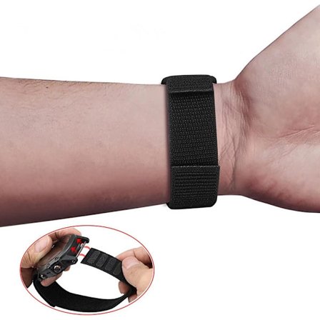 (Musta)26 mm:n koukku- ja silmukkanylonhihna -garmin Fenix 6 6x Wa,ZQKLA