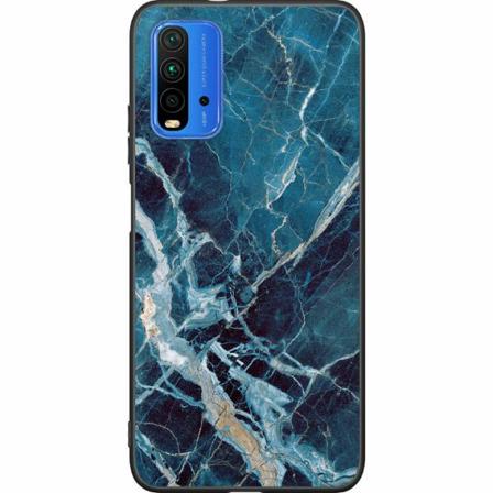 Xiaomi Redmi 9t Svart Skal Marmor
