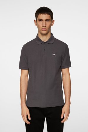 J.Lindeberg - Rudy Slim Polo Pique - Svart - Man - XXL