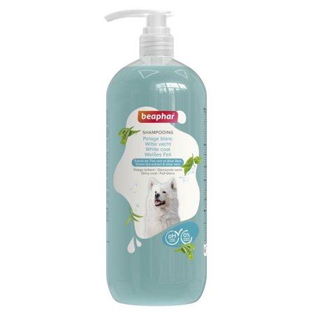 Beaphar Basic Sjampo Hvit Pels - 1L