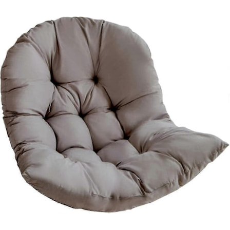 Swing Egg Chair-pute Hengende Egg Chair-pute 1-seters benkpute med ryggstøtte for innendørs og utendørs bruk - Perfekt