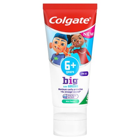 Colgate Colgate Tandpasta Big Kids' Smiles 6+ år 50 ml, Medicin & Pleje, Tandpleje Til Børn, Børnetandpasta
