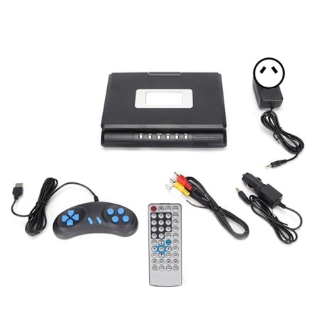 Bærbar HD DVD-afspiller 270° drejelig mobil DVD-afspiller med USB-fjernbetjening 110‐240VLMD-750 AU-stik