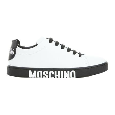 Moschino, Sneakers Wit, Dames, Maat:38 EU