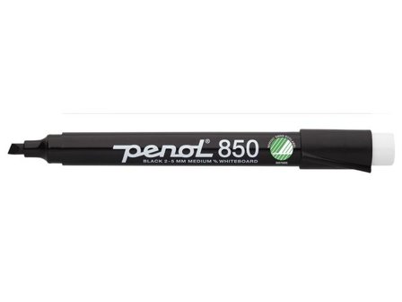 PENOL Whiteboardpenna 850 sned svart - Lyreco - Kontorsmaterial - Pennor - Whiteboardpennor - Skuren spets