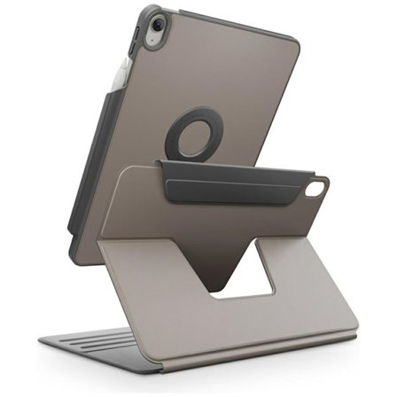 Uniq Rovus Snapmount 360° pyörivä magneettinen irrotettava kotelo iPad Air 11" / 10.9" - harmaa