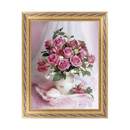 5D DIY Blomster Diamant Broderi Maleri Til Korssting Håndværk Boligindretning