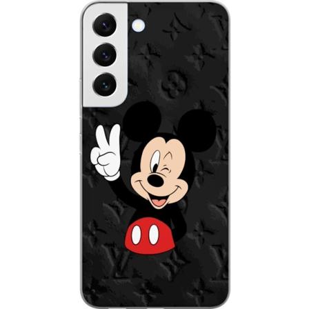 Samsung Galaxy S22 5G Gjennomsiktig deksel Micky Mus