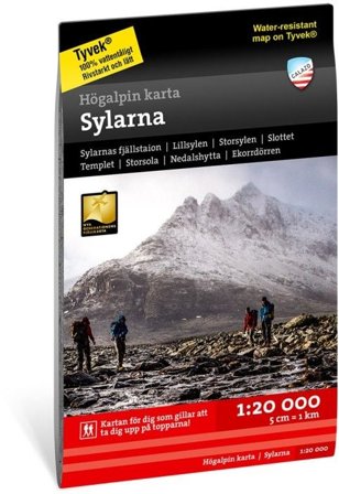 Calazo Högalpin Karta Sylarna 1:20 000
