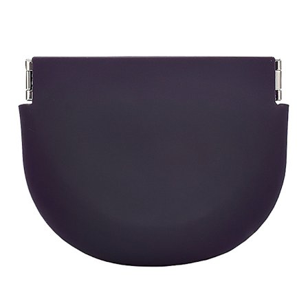 Silikoneholder Etui Usynlig Tandbøjleboks Mørk lilla