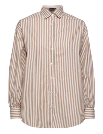 Daphne Organic Cotton Poplin Shirt Pitkähihainen Paita Monivärinen/Kuvioitu Lexington Clothing