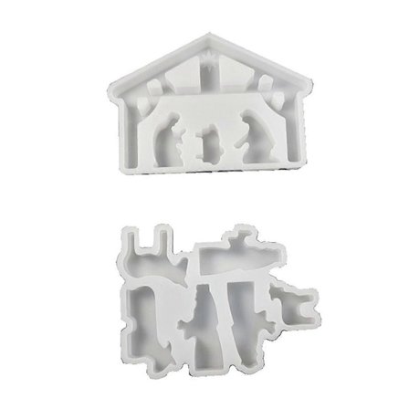 Jeesuksen syntymäpaikka DIY-muotti joulukoriste kodin sisustukseen