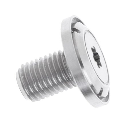 Golfviktsskruvbyte för Taylormade 2017 M2 Driverklubbar Silver 10g