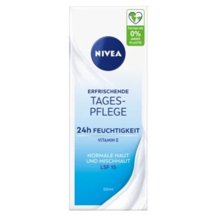 Nivea Fuktgivande kräm/ SPF 15/ för normal och kombinerad hud/ 5