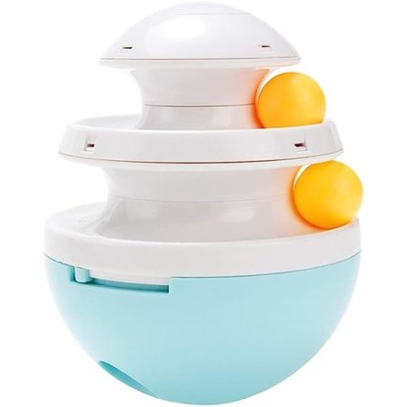 IC Cats Lekesaker for Lekende Hunder - Morsom Lekesak med Lekkasjebeholder