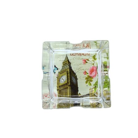 Askfat i Glas Städer London