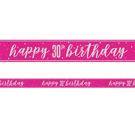 Happy 30th Birthday Girlang Cerise 2,74 m