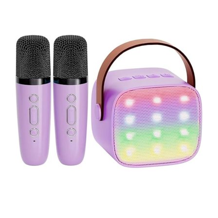 Bluetooth-højttaler, trådløs børnehøjttaler, håndholdt bærbar mikrofon, integreret Bluetooth-højttaler
