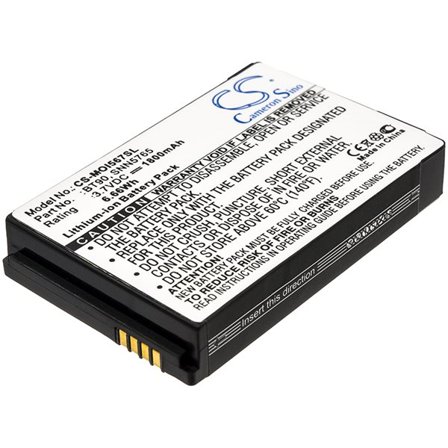 Akku älypuhelin, Matkapuhelin Motorola I576, Rival A455, Z6tv jne. varten.