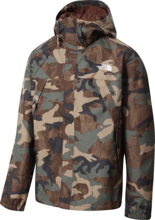 The North Face Men's Printed Antora Jacket Men rain jackets Brown M