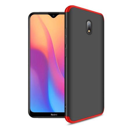 Gkk 360 Full Body Skal Till Xiaomi Redmi 8a - Svart-red