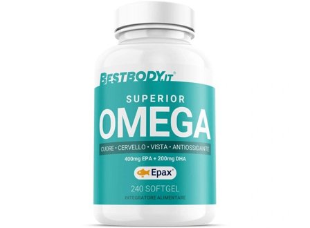 Bestbody Superior Omega-3 Epax 240 Softgel Integratore