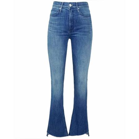 Mother, Flared Jeans Blauw, Dames, Maat:W28,polyester