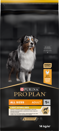 Purina PRO PLAN All Sizes Adult Light/Sterilised 14 kg