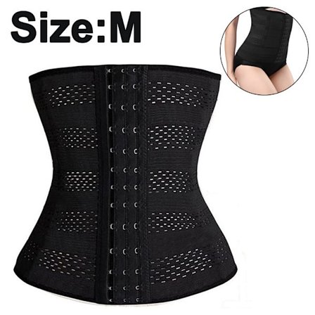 Taljetræner til kvinder Korset Body Shaper Girdle Trimmer med stålbenforlænger