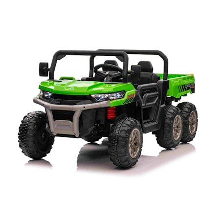 Children's Jeep Transporter 24 volt green