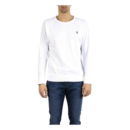 Ralph Lauren Cotton SPA Terry Sweatshirt Hvid, Herre Sweatshirts