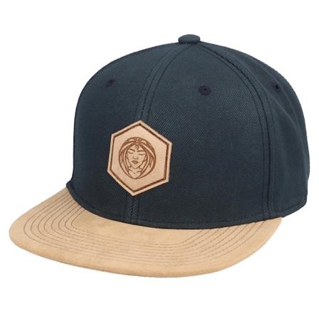 Astrology - Noir snapback Casquette - Virgo Zodiac Patch Black/Suede Snapback @ Hatstore
