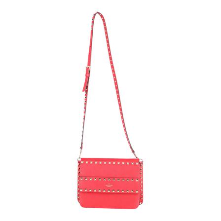 Valentino Vintage Shoulder Tass , Rood , Dames , Maat: ONE Size Vintage Tassen