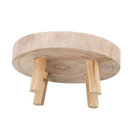 Vintage trästruktur trädgård växtkruka stigare blomma displayhållare blomma kruka rack Bonsai displayhylla