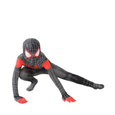 Mub- Rød Sort Spiderman kostume Spider Man Dragt Spider-man kostumer børn Børn Spider-Man cosplay tøj halloween kostume C