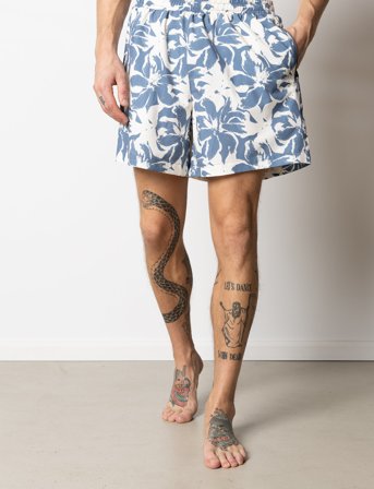 Fat Moose Ocean Swim Shorts - Blue - S